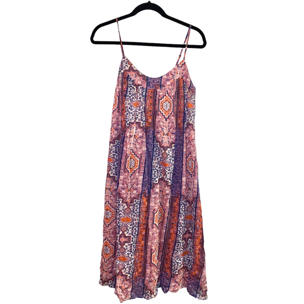 Lucky brand boho aztec dress, size small (med+)